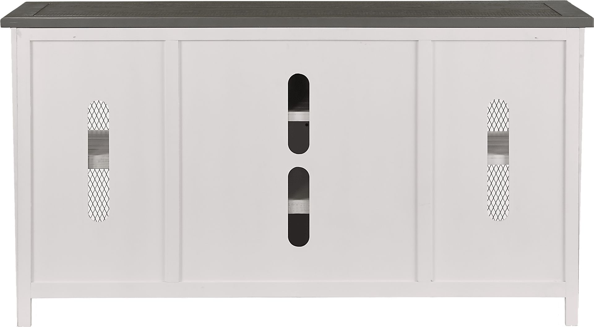Odessa Crossing White 65 in. Console - Image 3