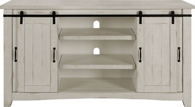 Odessa Crossing White 65 in. Console - Thumbnail - Image 4