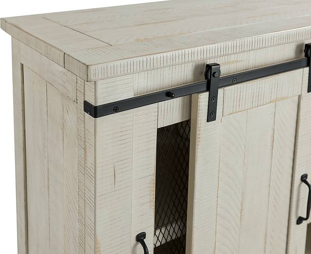 Odessa Crossing White 65 in. Console - Thumbnail - Image 10