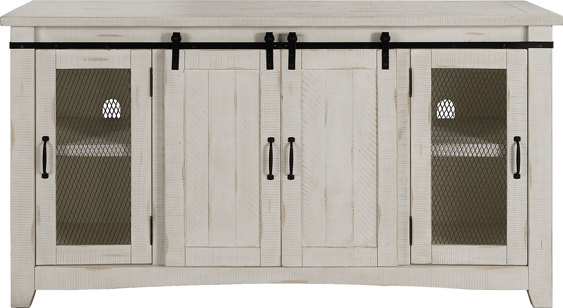 Odessa Crossing White 65 in. Console - Image 1