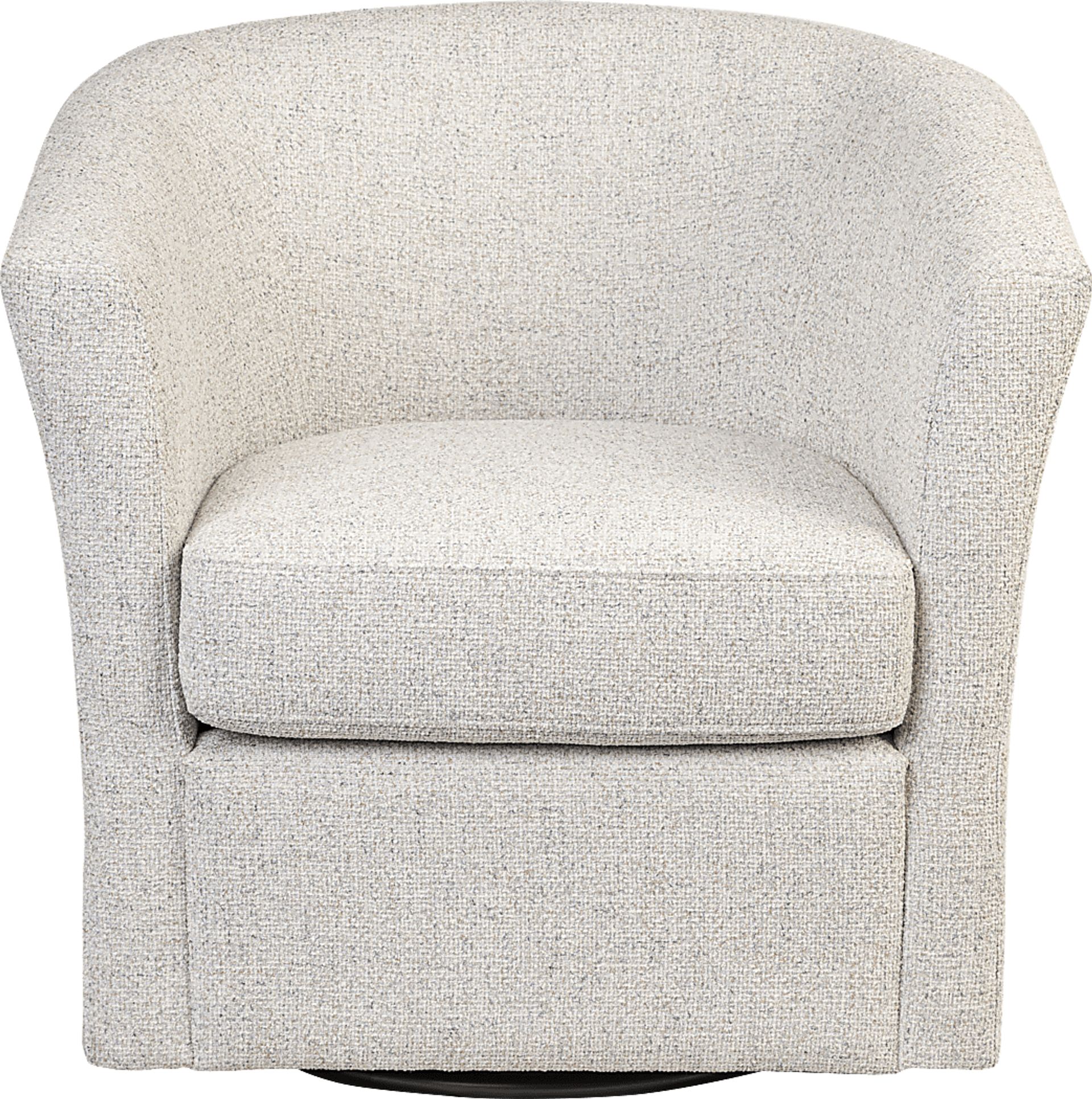 Odessa Ivory Swivel Chair - Image 2