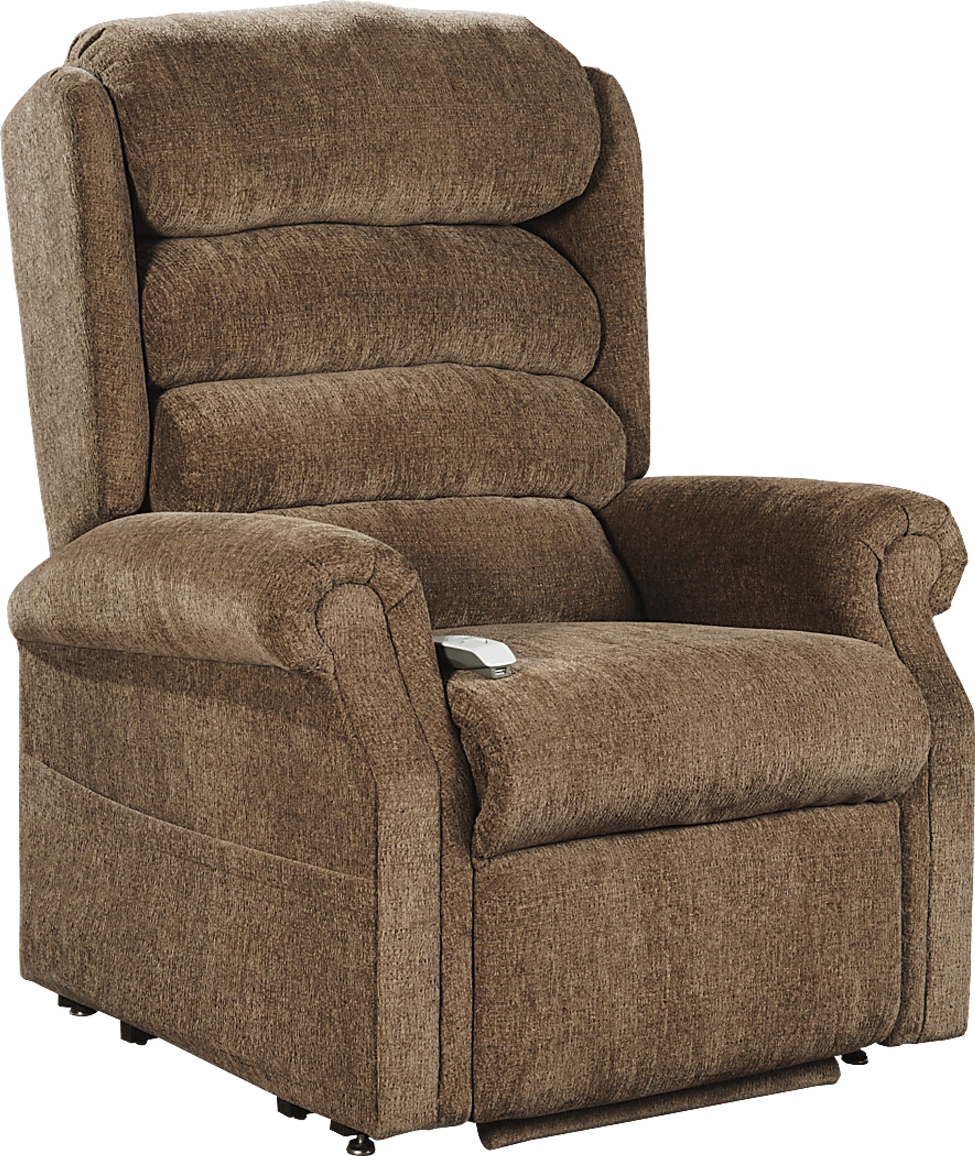 Odette Caramel Lift Chair Recliner - Image 3