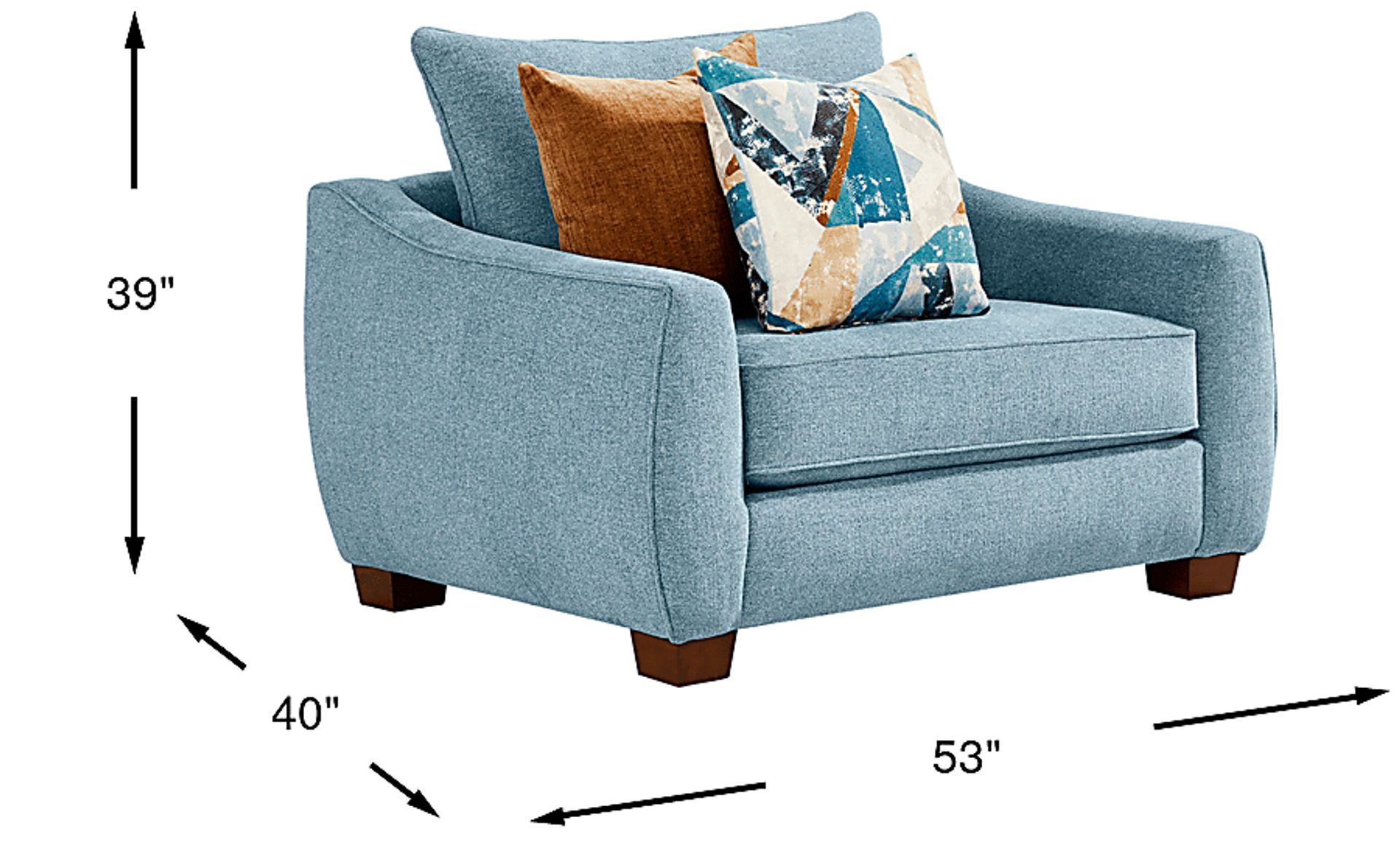 Dimension Image. Please refer to the Dimension Tab on this page for dimension details.