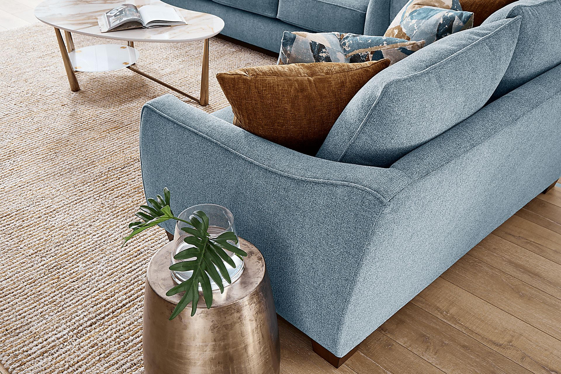 Odette Denim 2 Pc Living Room - Image 9