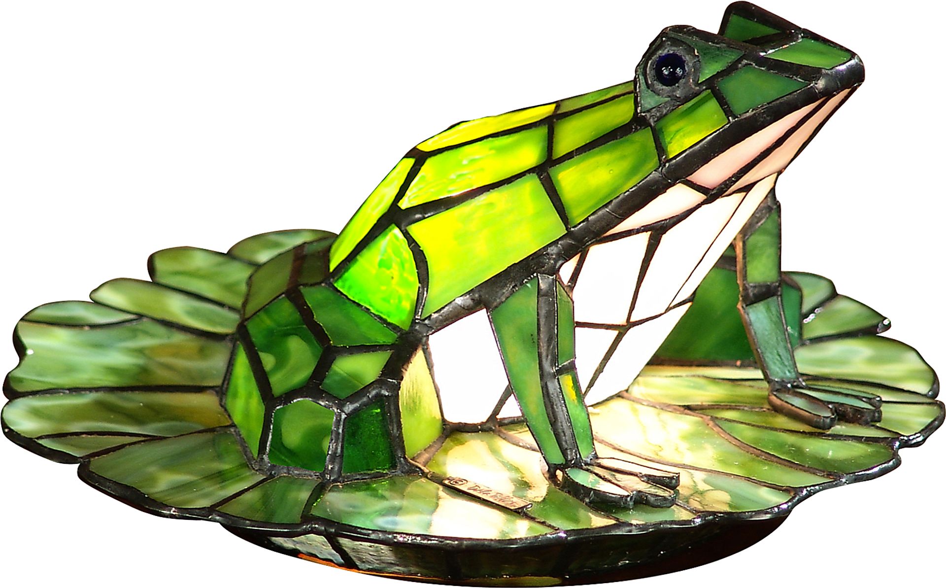 Odette Grove Green Lamp - Image 1