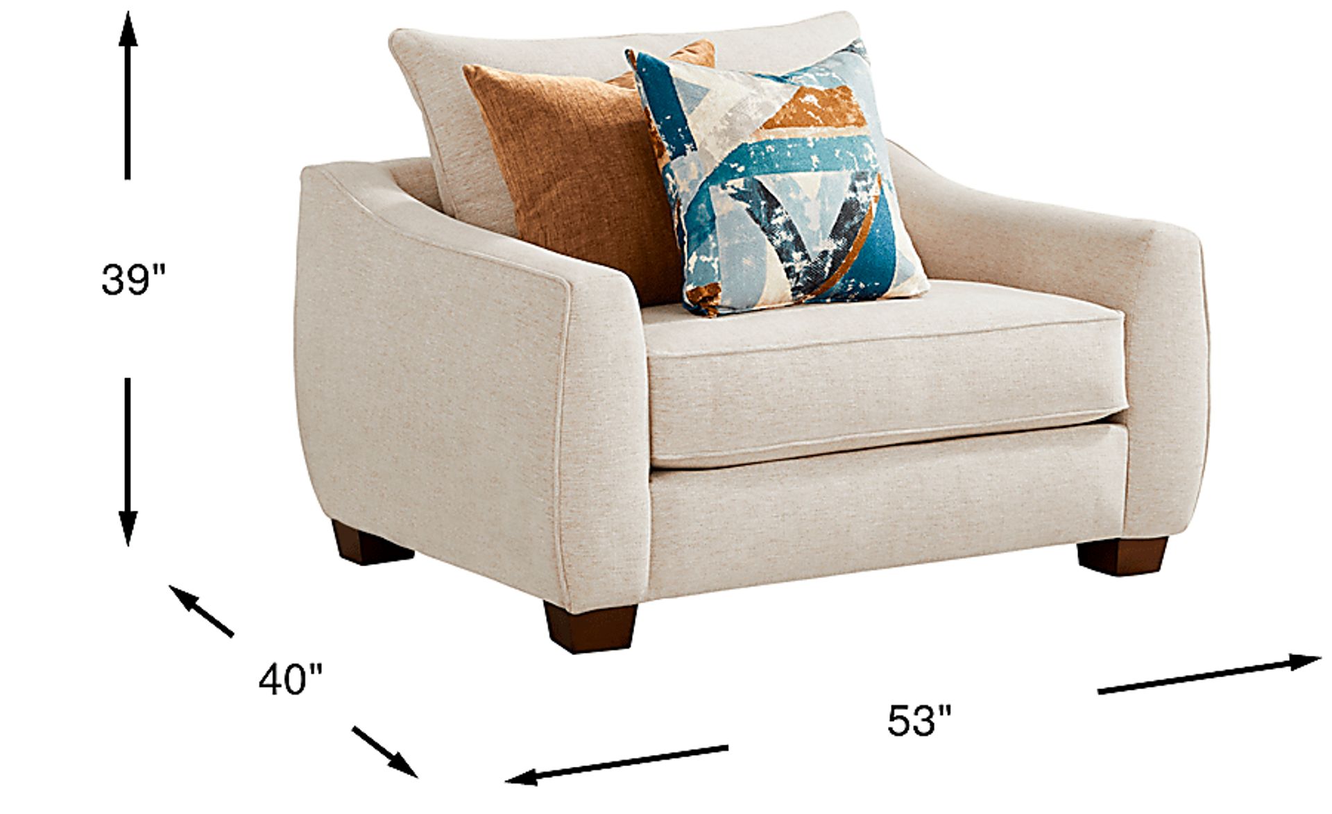 Dimension Image. Please refer to the Dimension Tab on this page for dimension details.