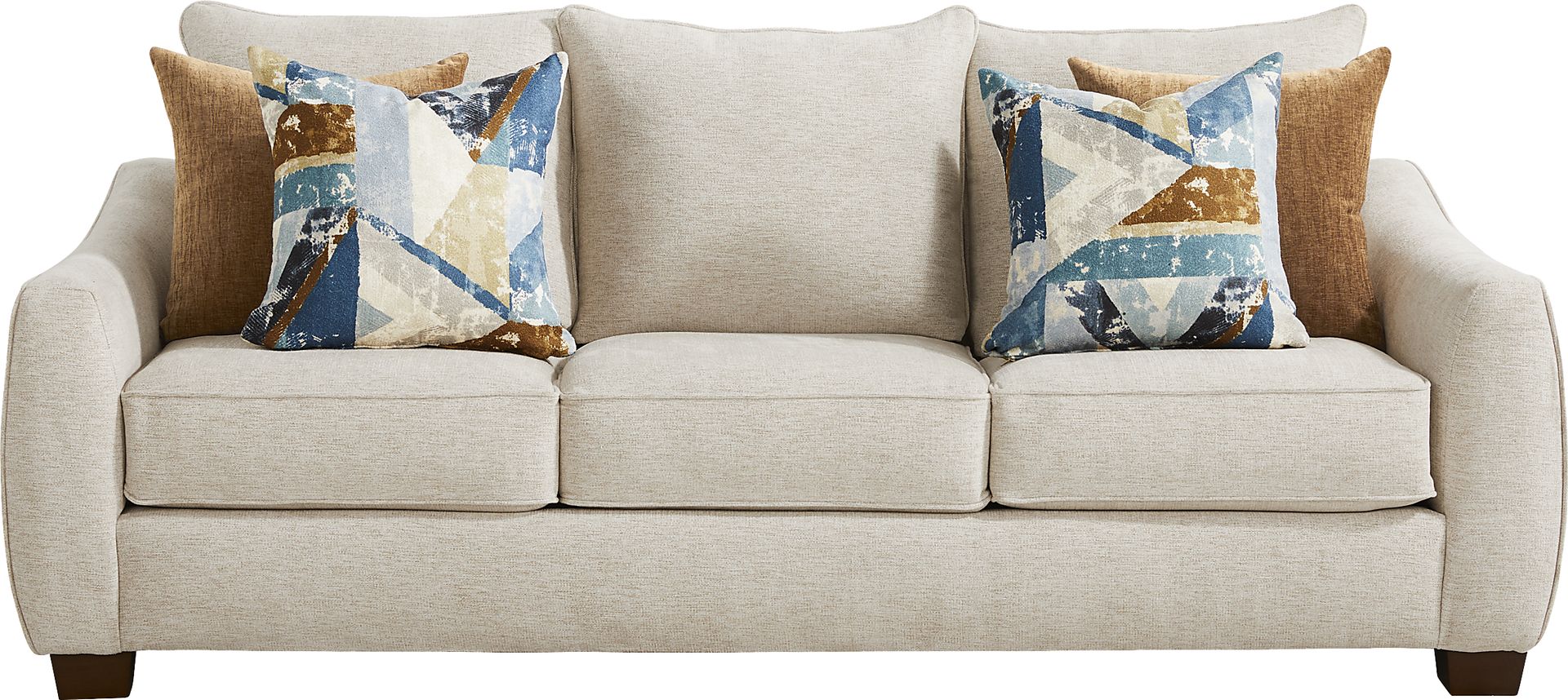 Odette Ivory Gel Foam Sleeper Sofa - Image 1