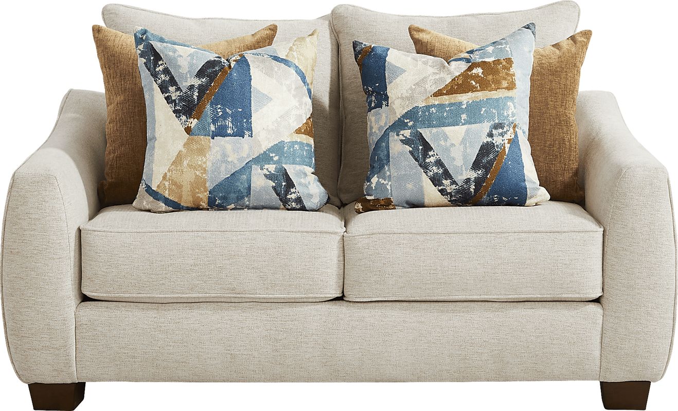 Odette Ivory Loveseat