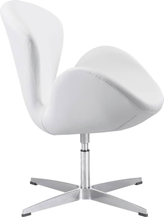 Odille White Accent Chair - Thumbnail - Image 2