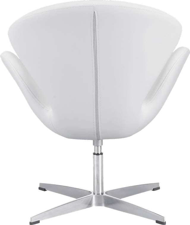 Odille White Accent Chair - Thumbnail - Image 4