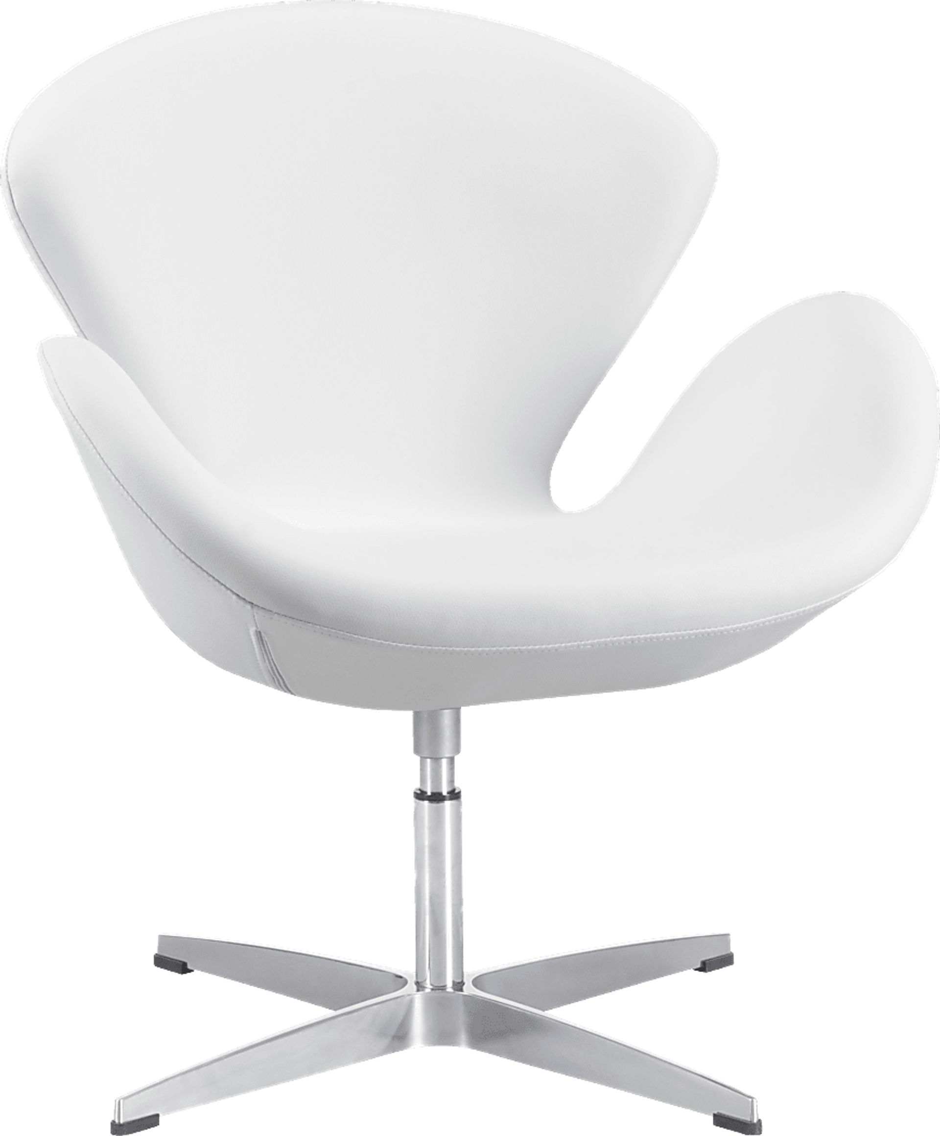 Odille White Accent Chair - Image 1