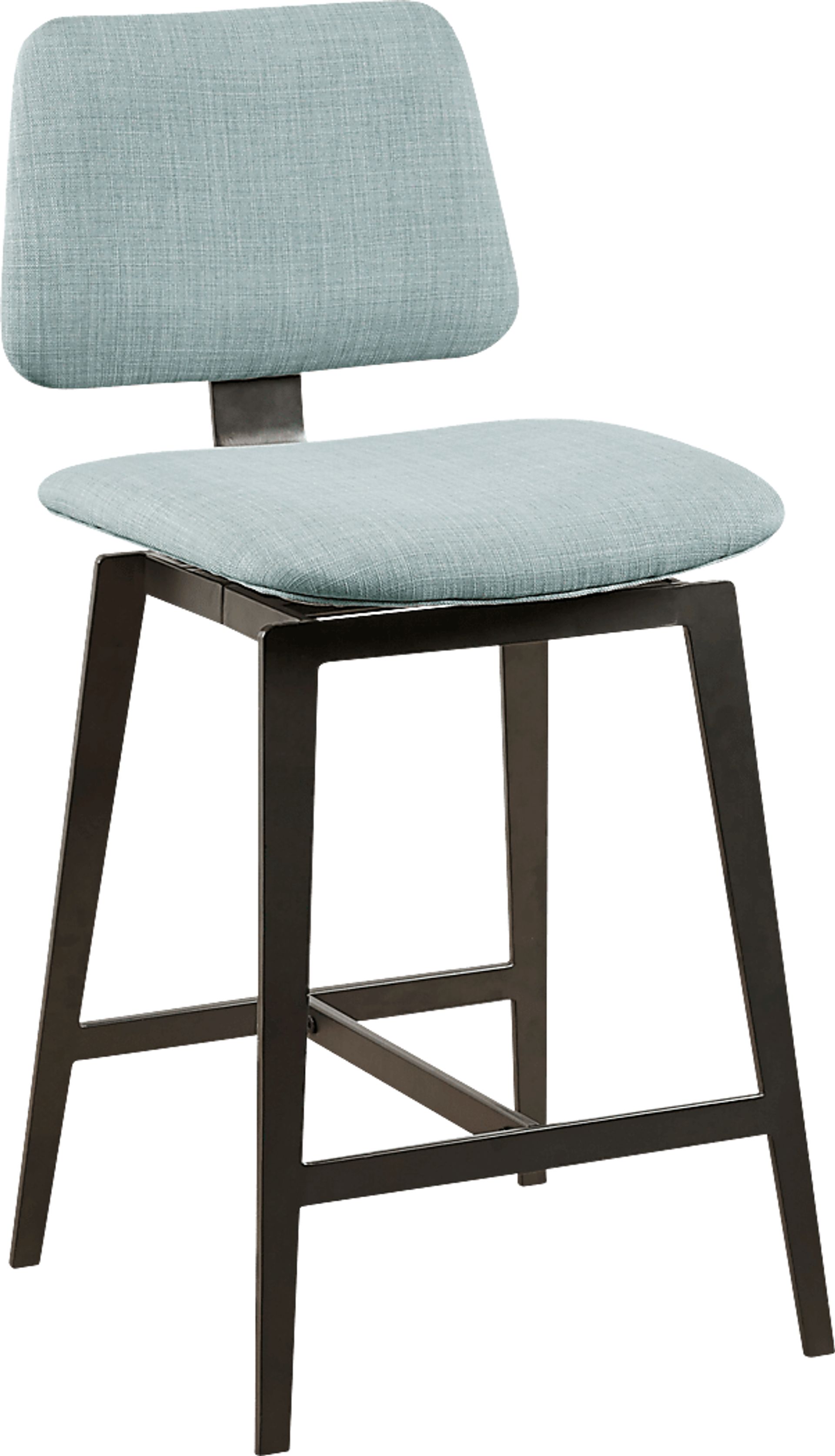 Odin Blue Counter Height Stool - Image 1