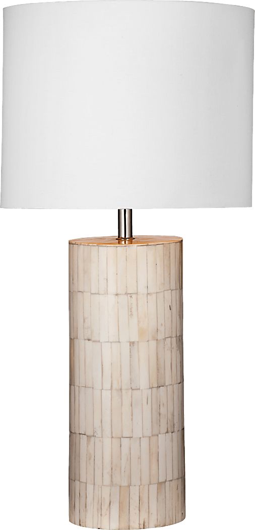 Odonnell Shores Ivory Lamp