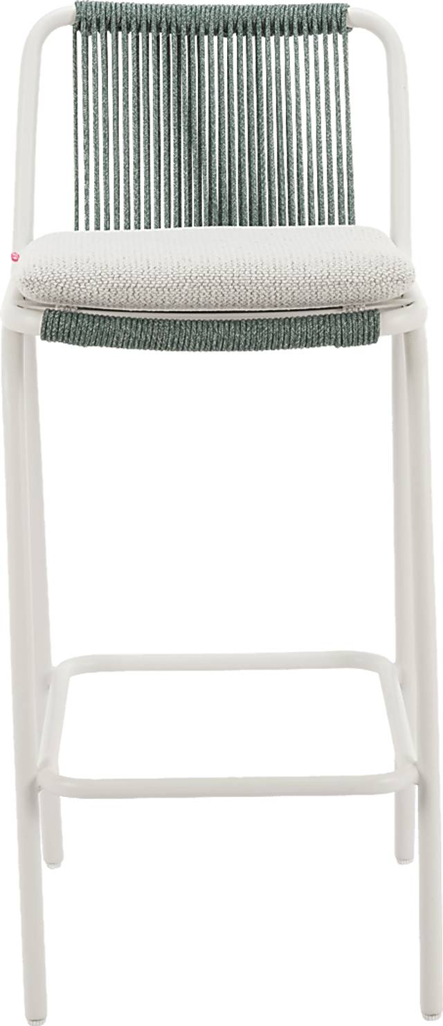 Odora White Barstool, Set of 2 - Thumbnail - Image 6