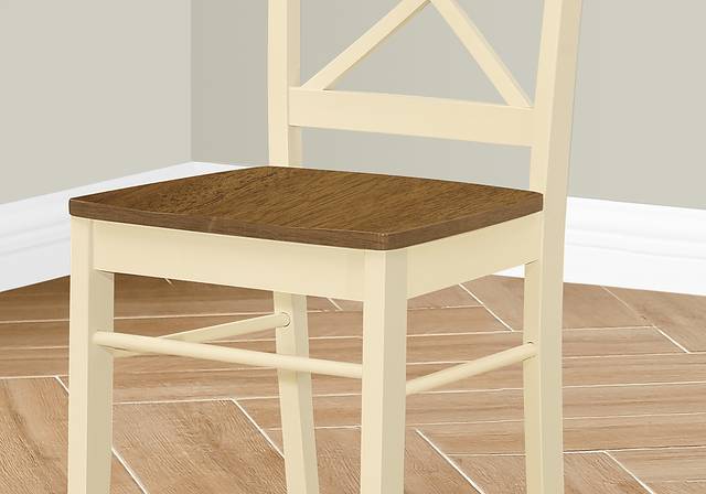 Oemlar Cream Side Chair, Set of 2 - Thumbnail - Image 3