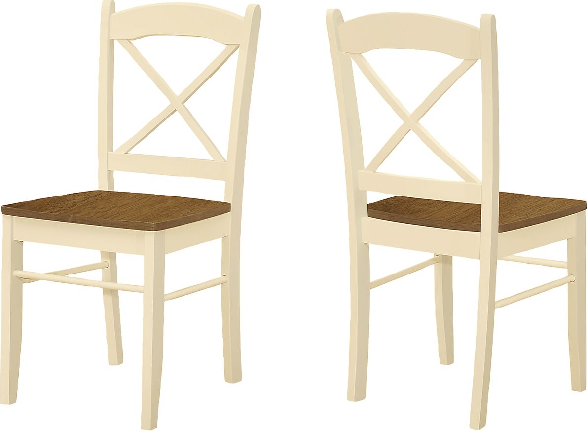 Oemlar Cream Side Chair, Set of 2