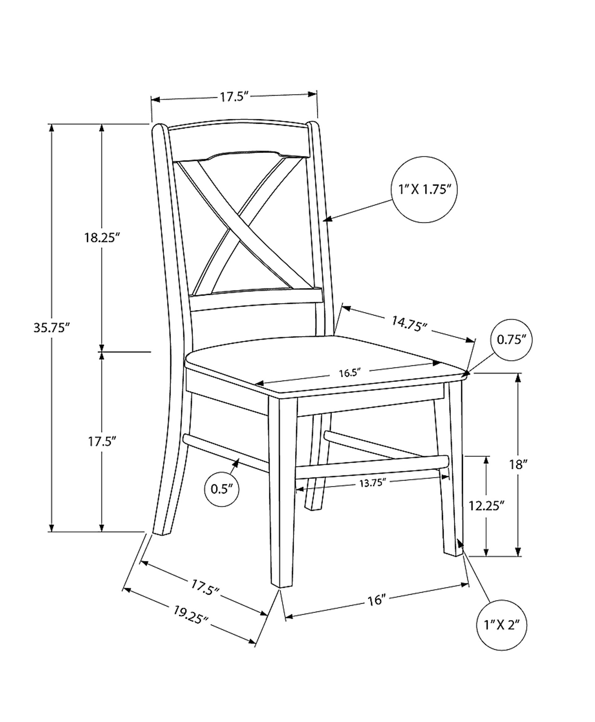 Oemlar White Side Chair, Set of 2 - Image 12