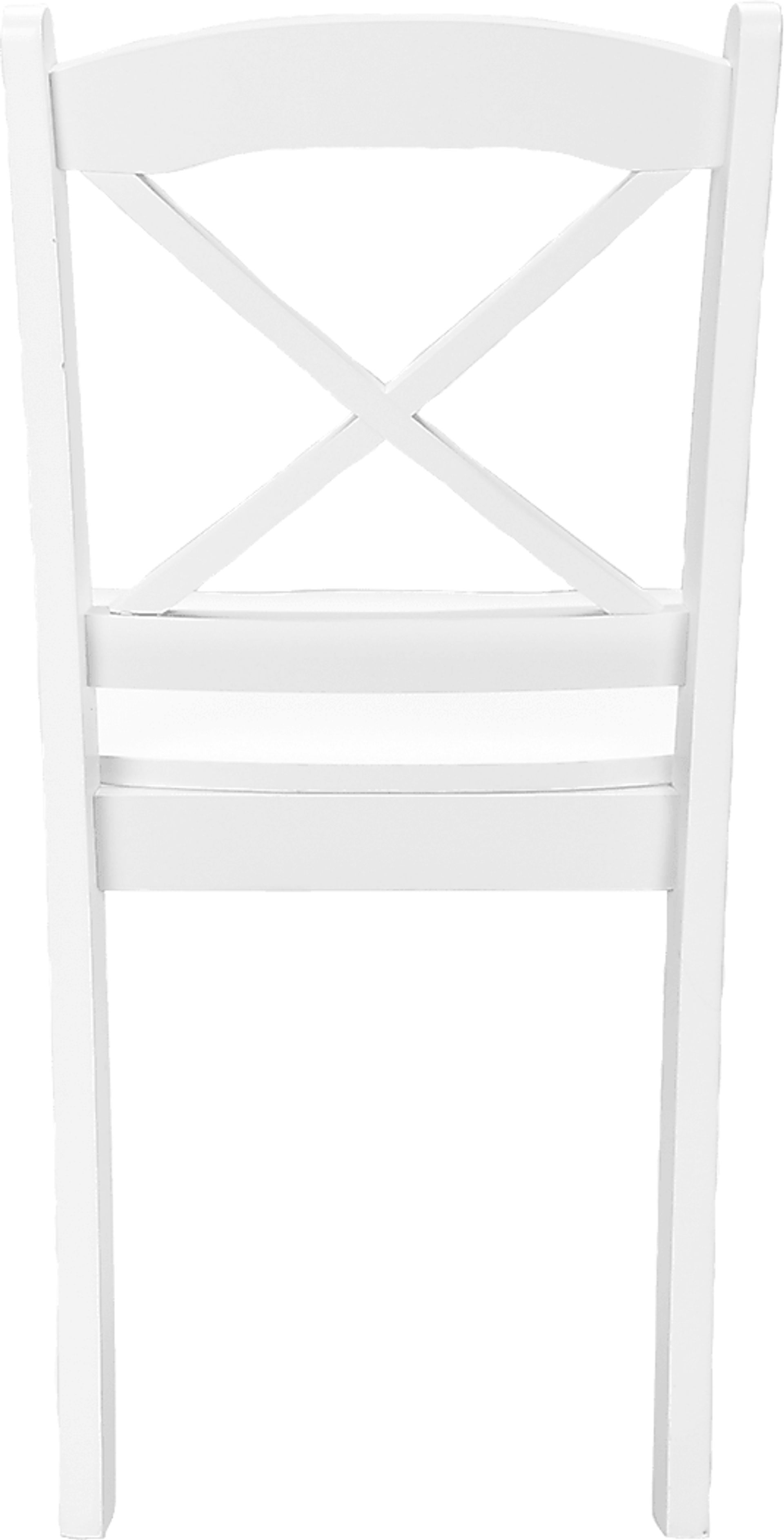 Oemlar White Side Chair, Set of 2 - Image 8