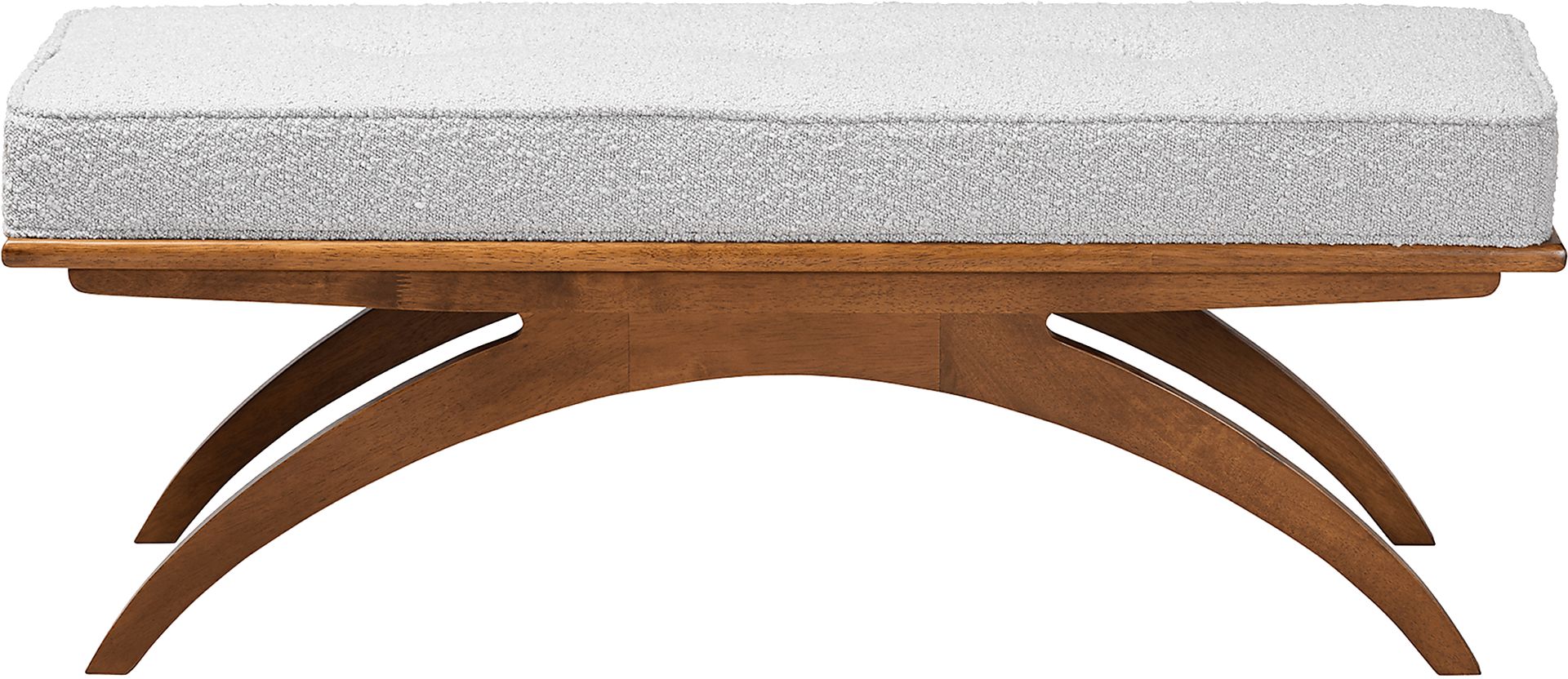 Oesting Light Gray Accent Bench - Image 4