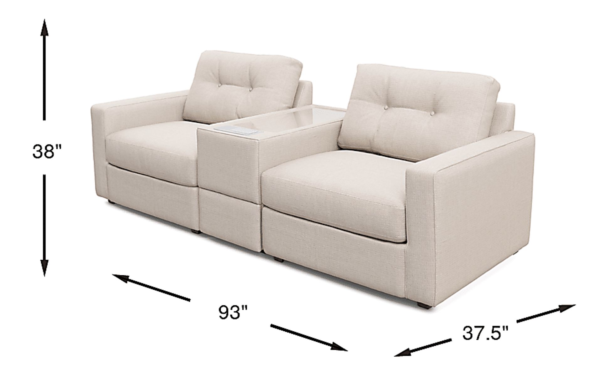 Dimension Image. Please refer to the Dimension Tab on this page for dimension details.