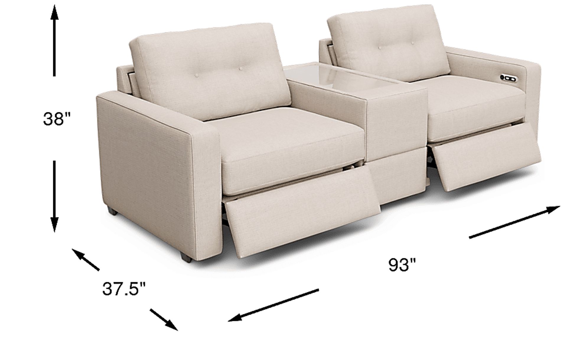 Dimension Image. Please refer to the Dimension Tab on this page for dimension details.