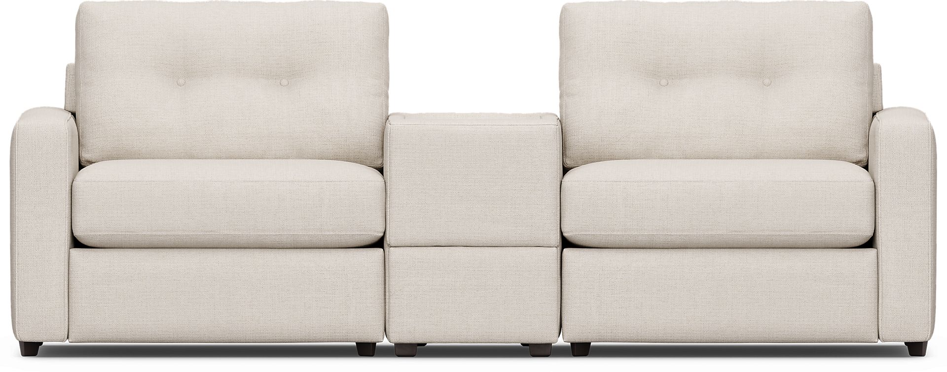 Off-White 3 Pc Power Reclining ModularOne - Image 1