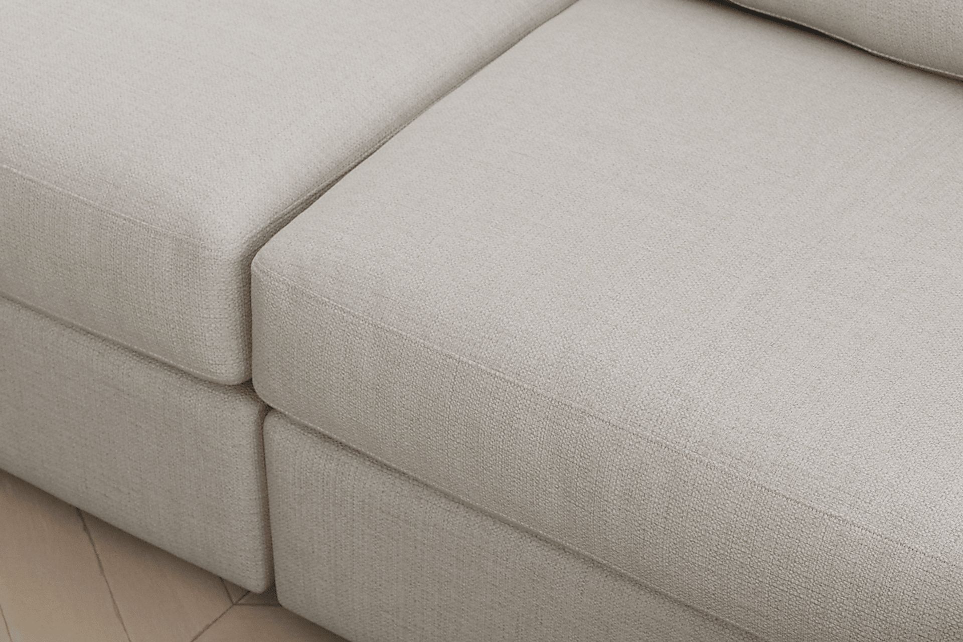 Off-White 4 Pc Power Reclining ModularOne - Image 6