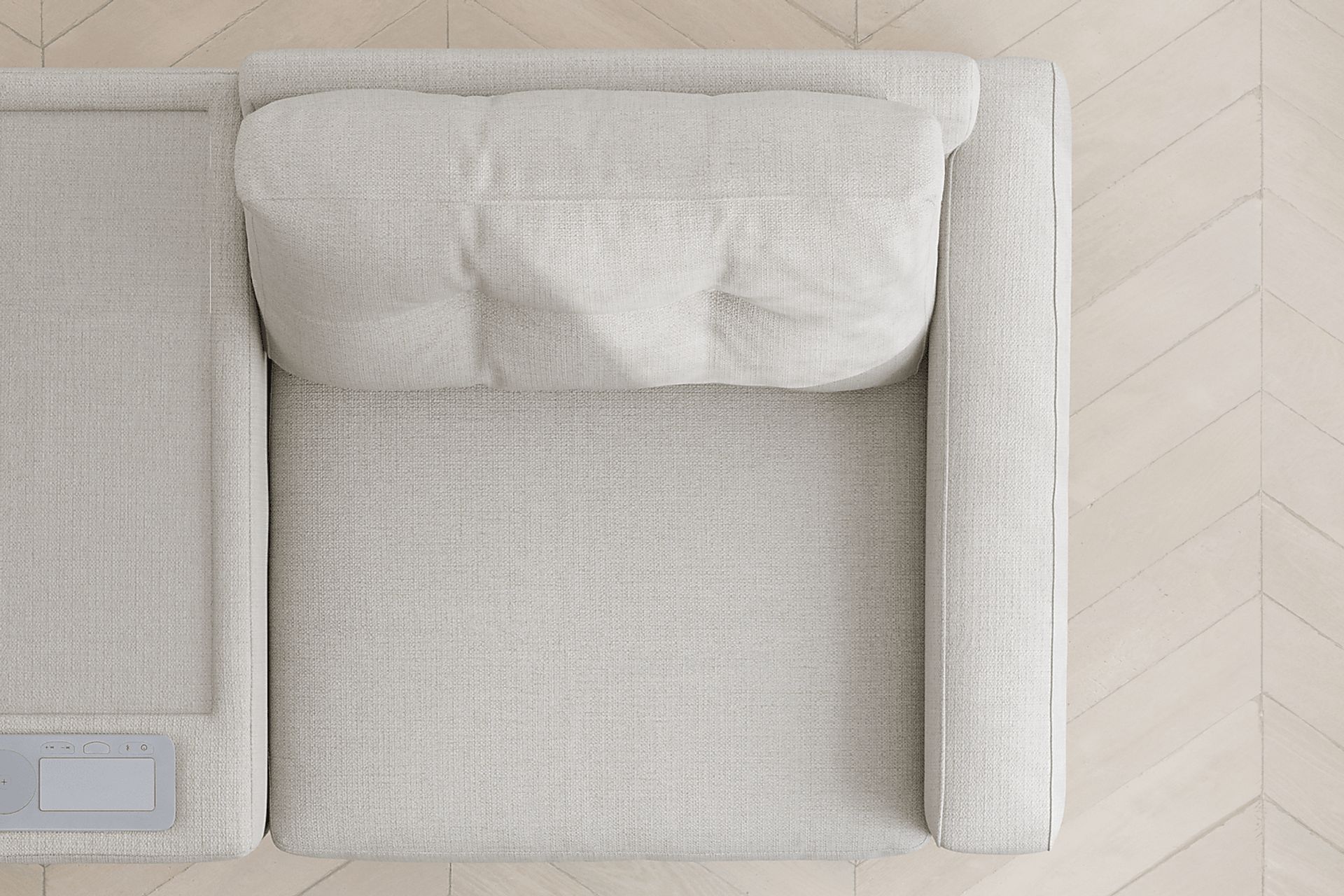 Off-White 8 Pc ModularOne with Media Consoles - Image 8