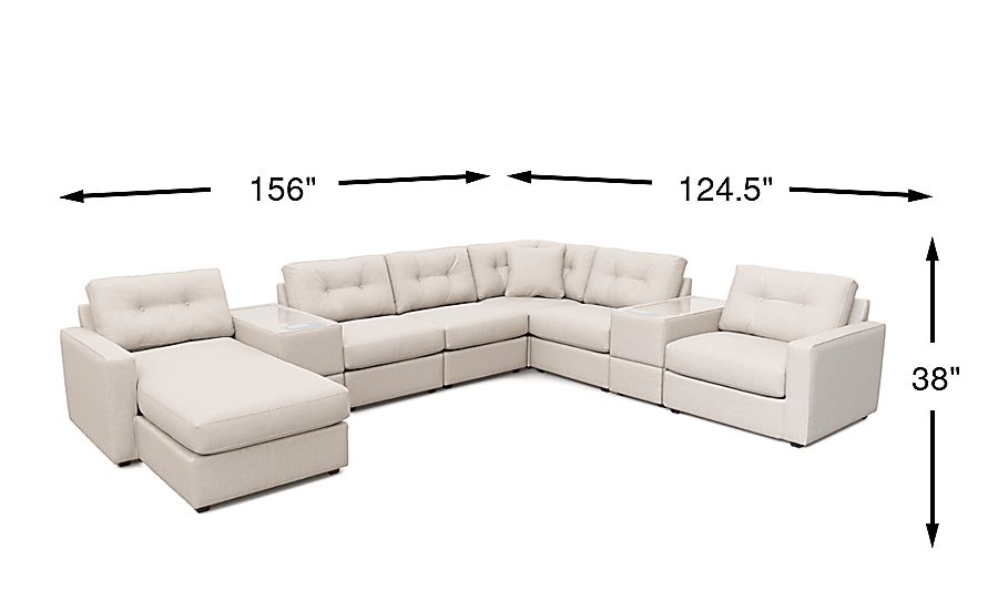ModularOne 8 Pc ModularOne with Media Consoles - Thumbnail 3
