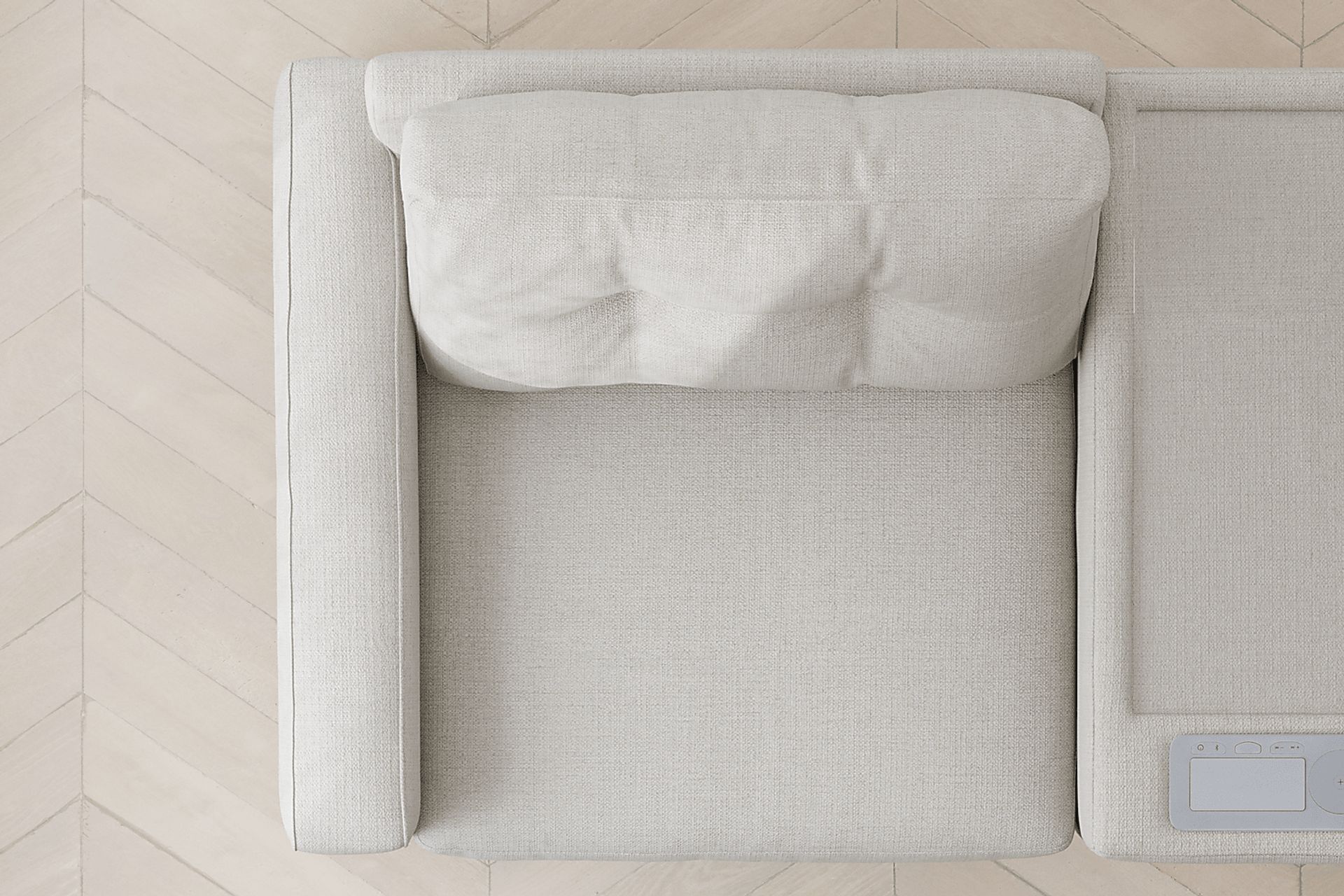 Off-White 8 Pc ModularOne with Media Consoles - Image 9