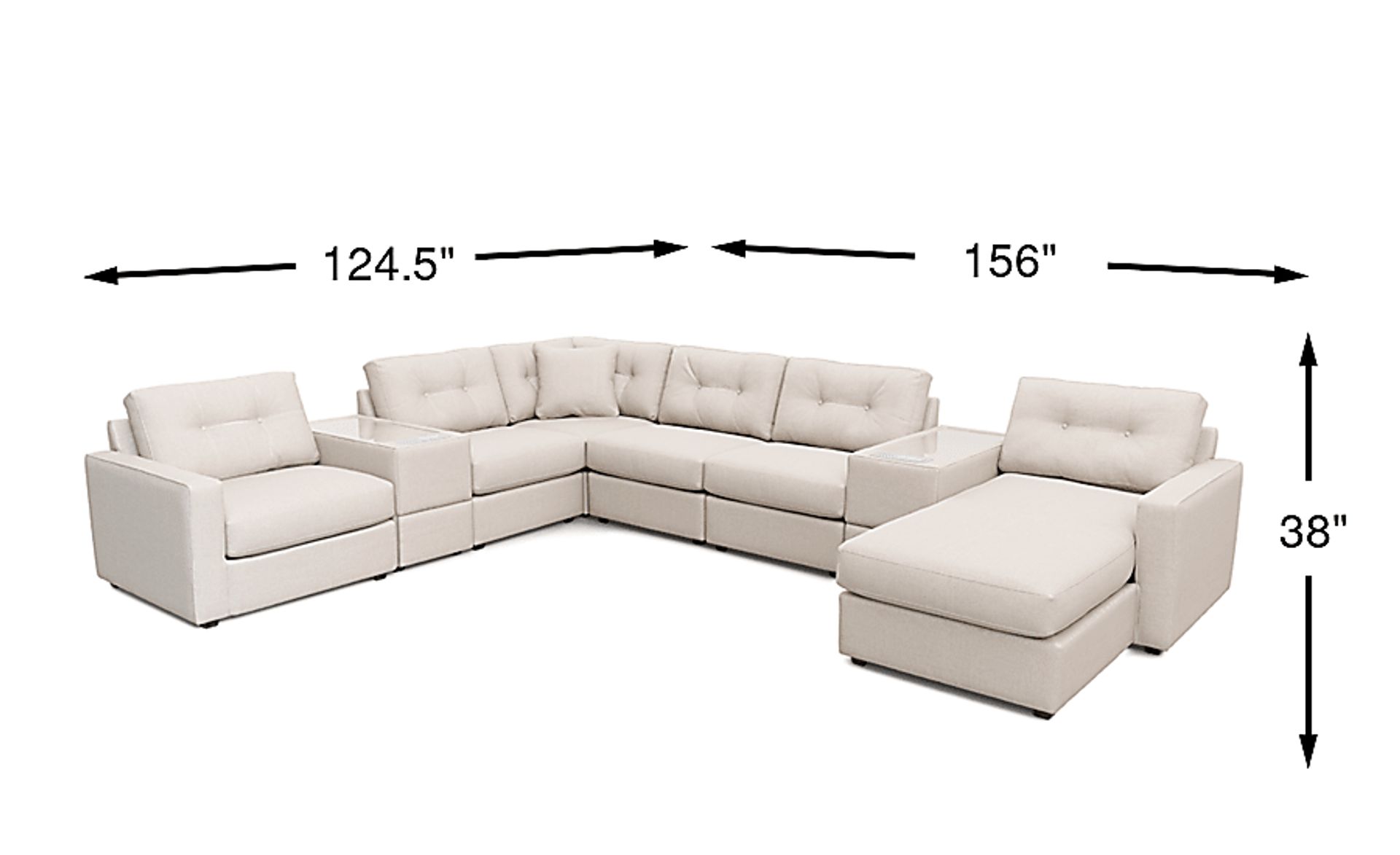 Dimension Image. Please refer to the Dimension Tab on this page for dimension details.