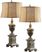 Offord Hall Blue Lamp, Set of 2