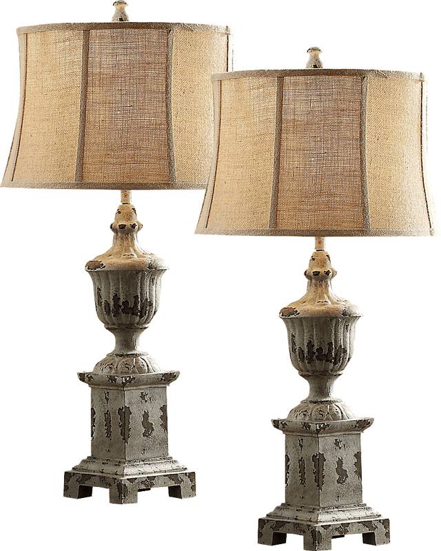 Offord Hall Blue Lamp, Set of 2 - Thumbnail - Image 1