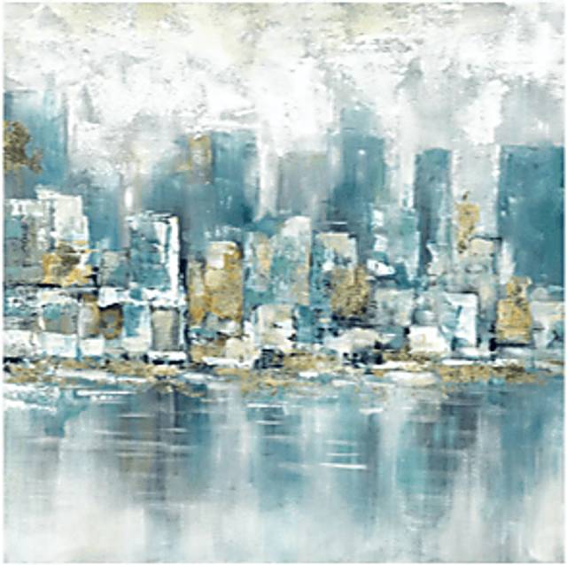 Offshore Point Blue Wall Decor - Thumbnail - Image 1