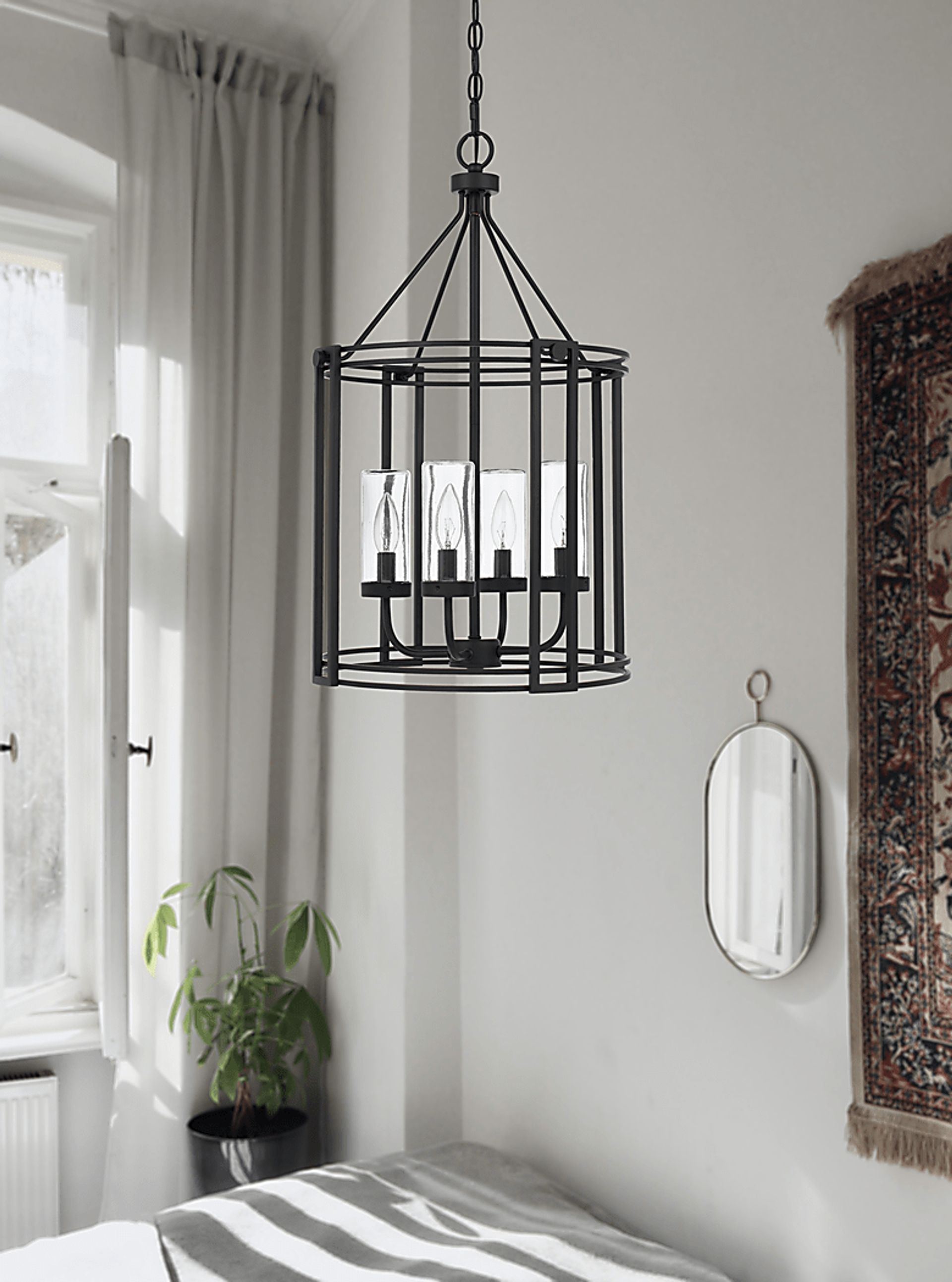 Ogallah Oaks Black Chandelier - Image 2