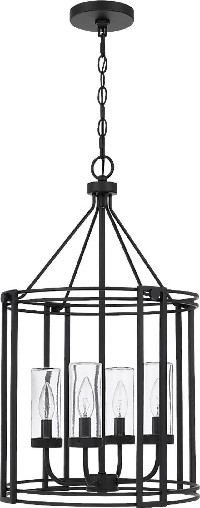 Ogallah Oaks Black Chandelier - Thumbnail - Image 1