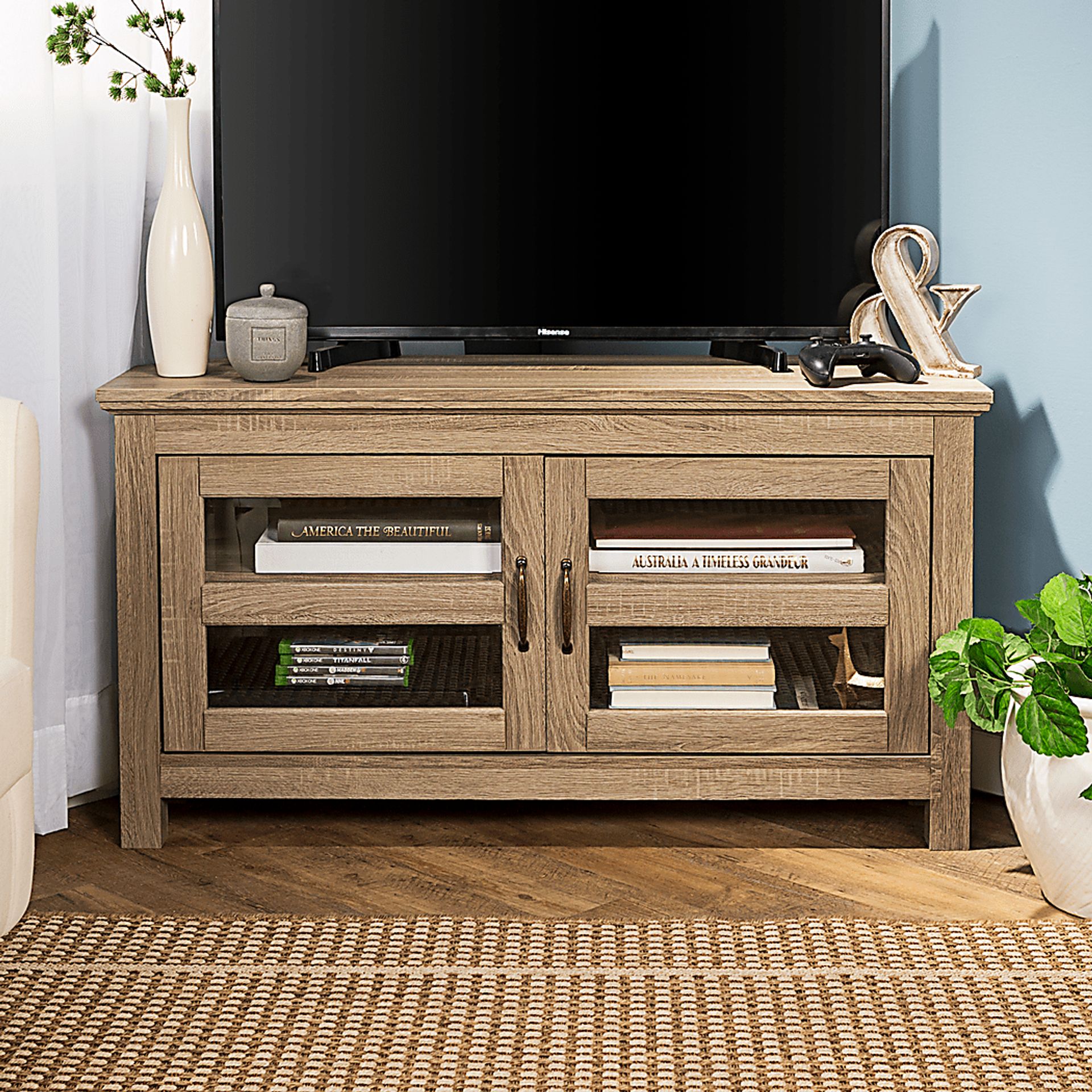 Ogden Brown 44 in. Corner Console - Image 4