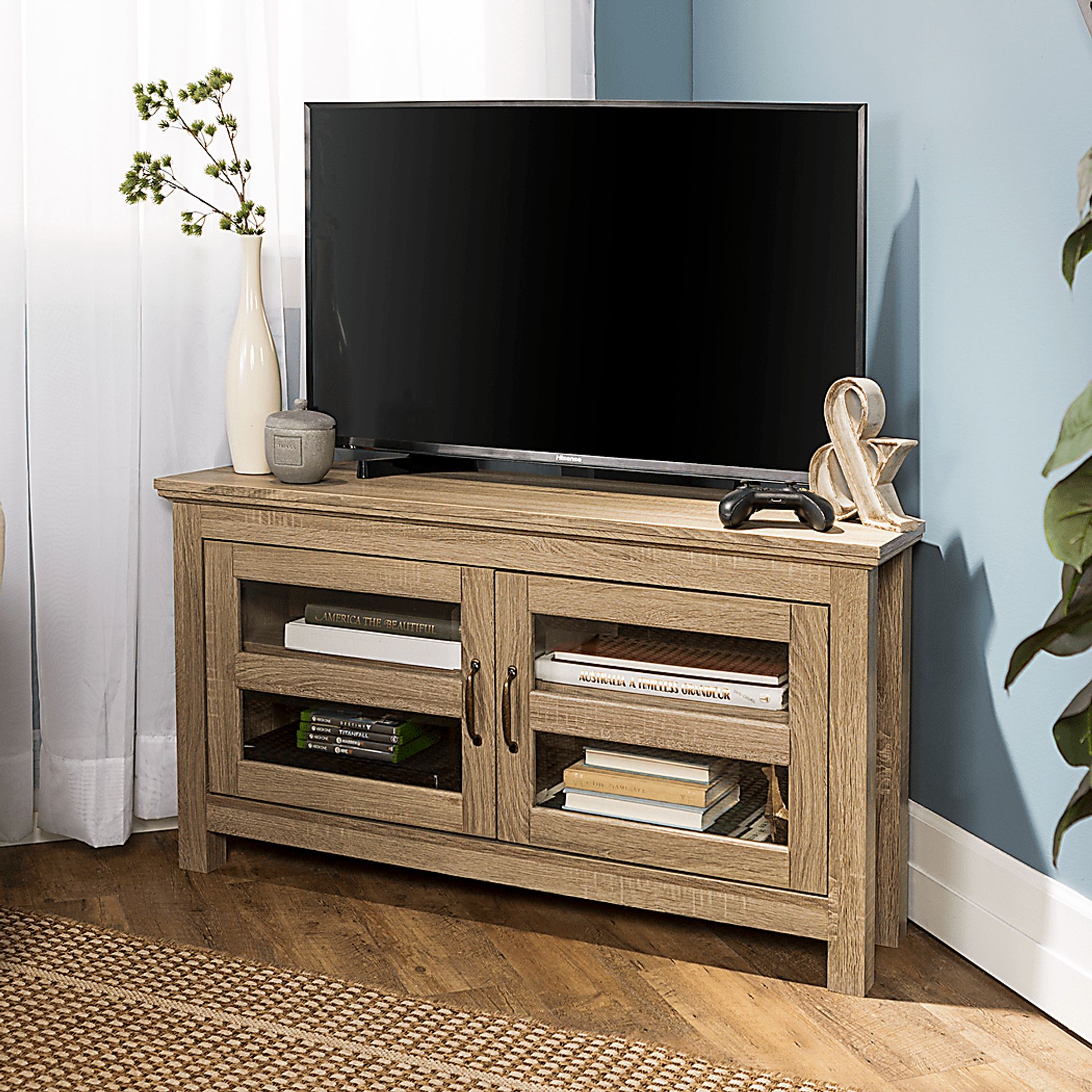 Ogden Brown 44 in. Corner Console - Image 5