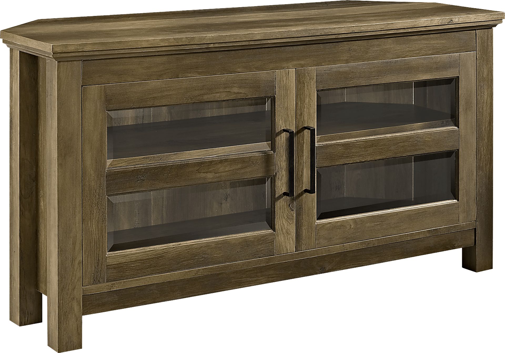 Ogden Oak 44 in. Corner Console - Image 1
