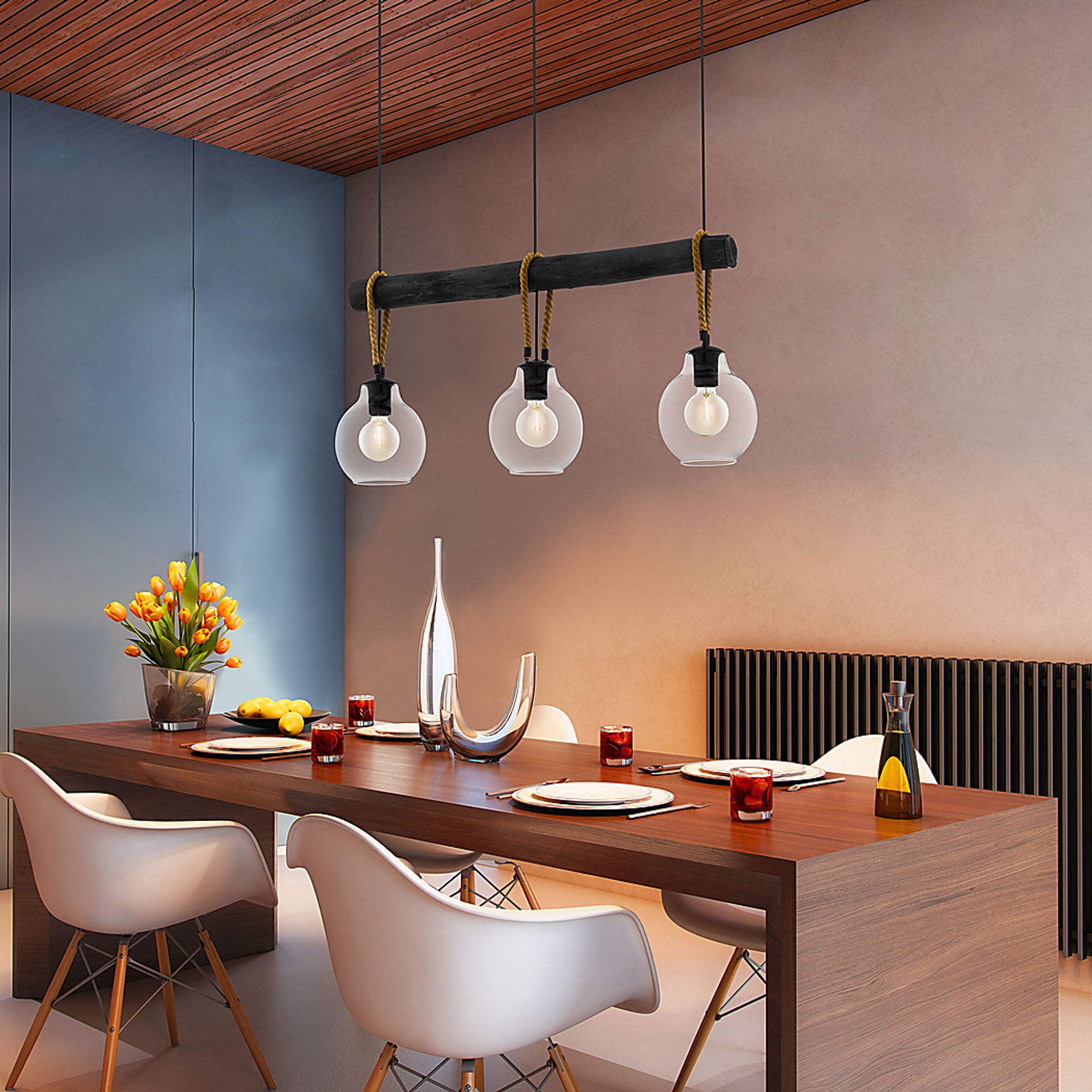 Ogden Trail Black Chandelier - Image 2