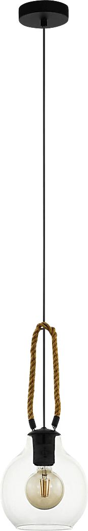 Ogden Trail Black Pendant