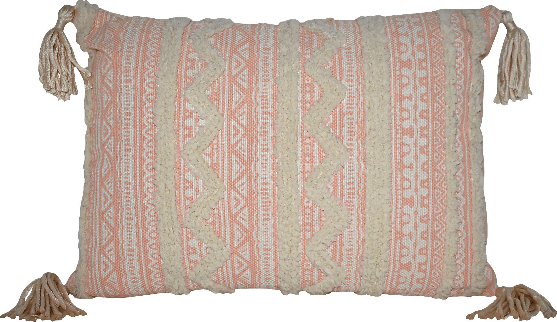 Ogilvie Beige Throw Pillow