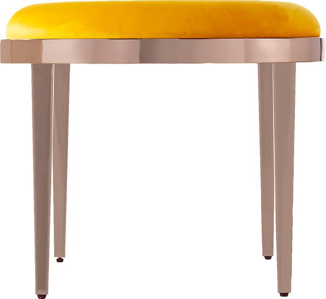 Oglesby Yellow Accent Bench - Thumbnail - Image 3