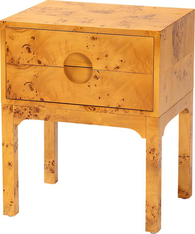 Ogontz Brown Nightstand - Thumbnail - Image 1