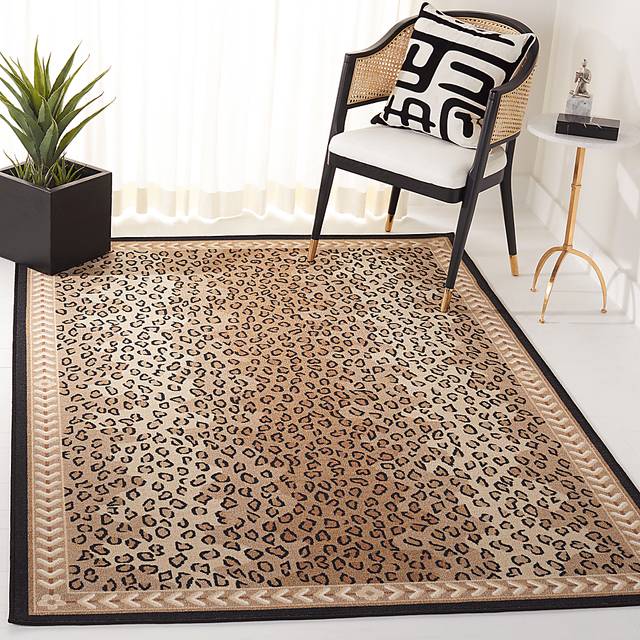 Oguvo Beige/Black 7'9 x 10' Rug - Thumbnail - Image 2