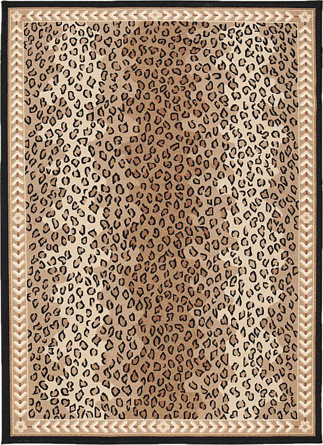 Oguvo Beige/Black 7'9 x 10' Rug - Thumbnail - Image 1