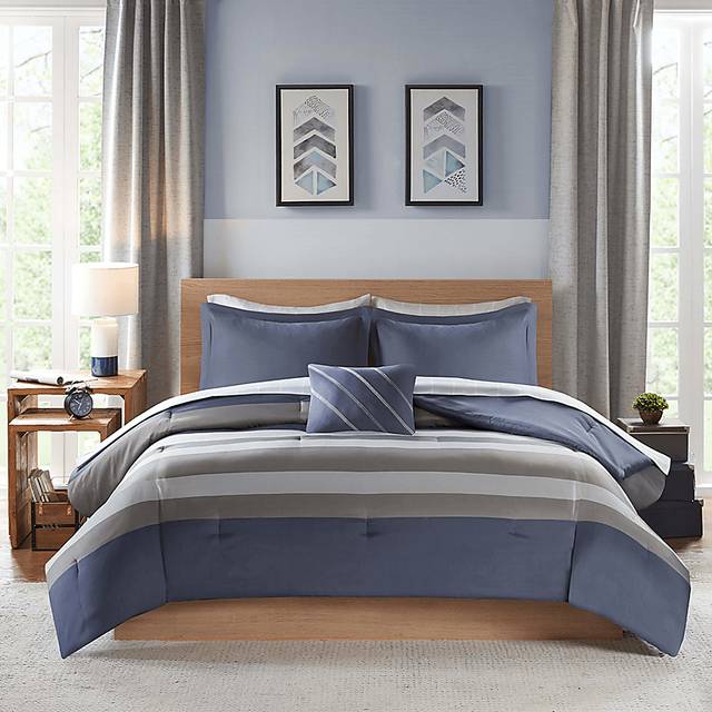 Kids Ohara Blue Twin XL Comforter Set - Thumbnail - Image 2