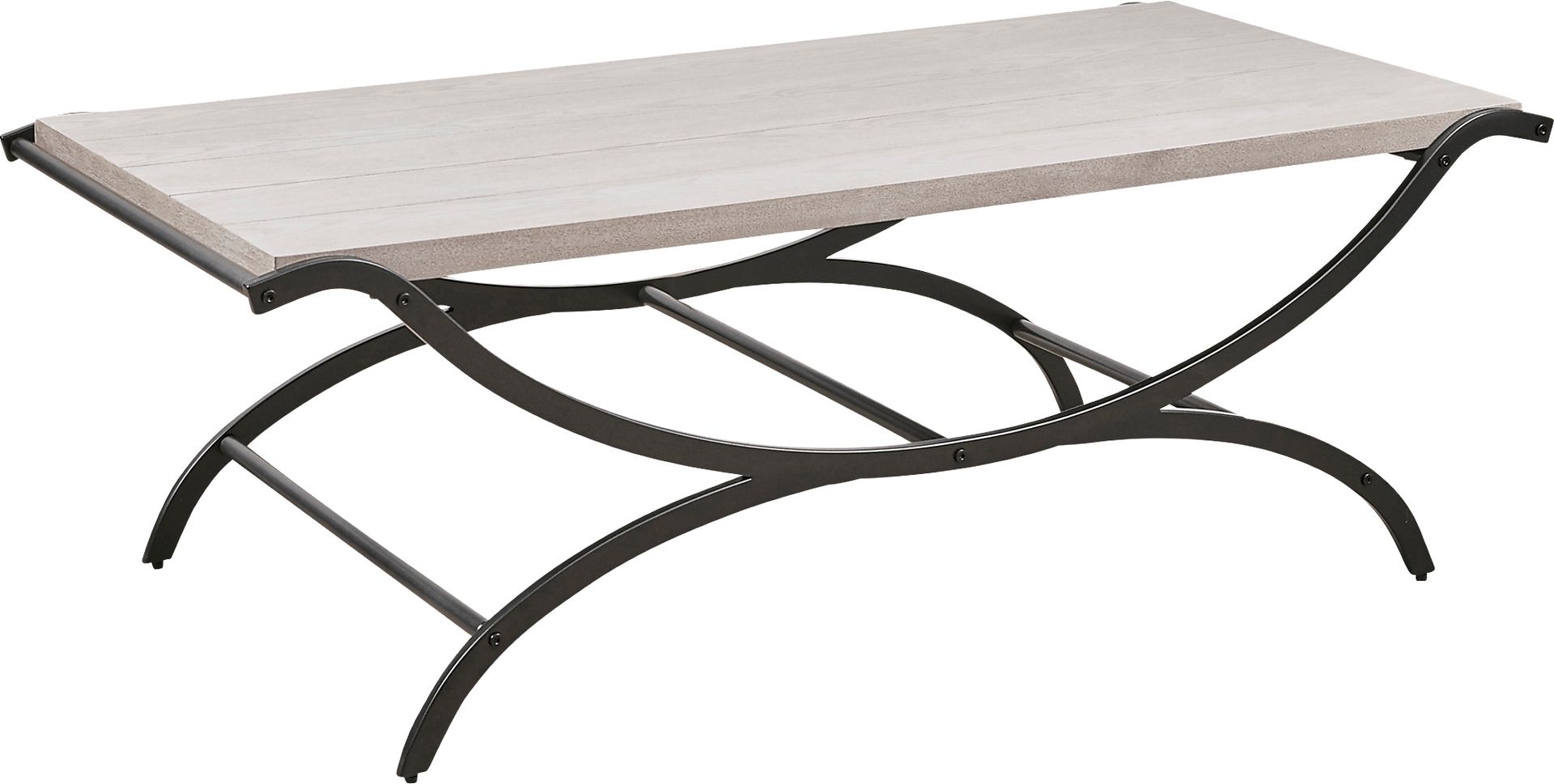 Ohmfield White Cocktail Table - Image 1