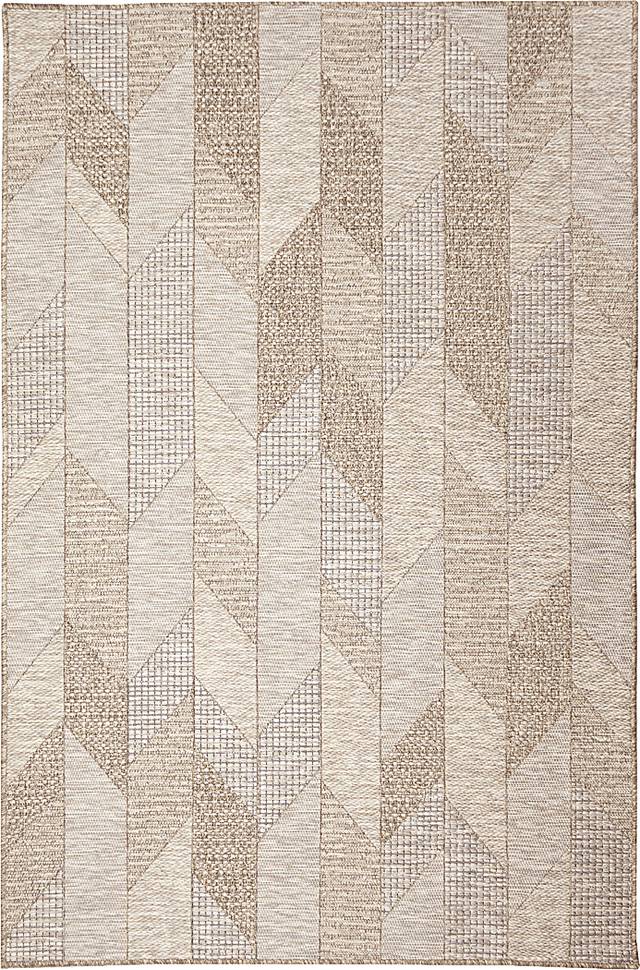 Ojai Tan Indoor/Outdoor 6'6x 9'4 Rug - Thumbnail - Image 1