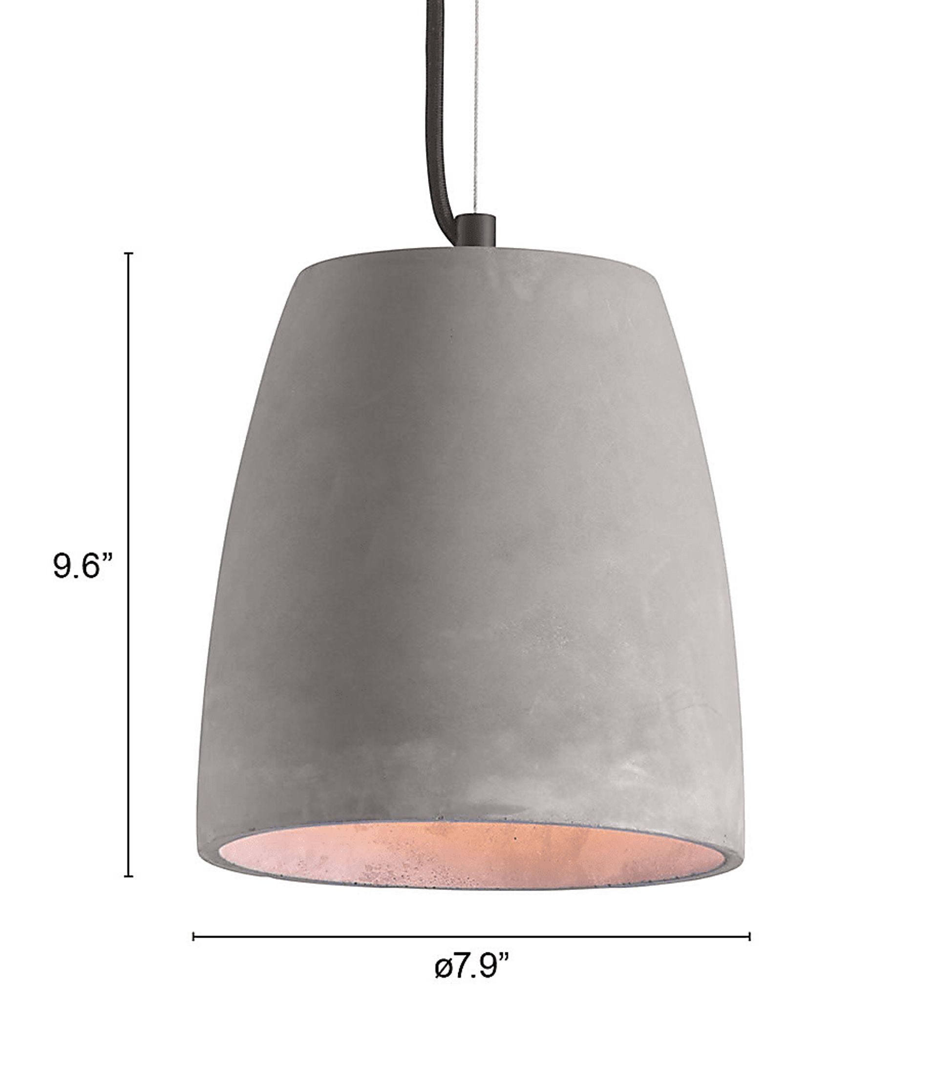Okeechobee Cove Gray Pendant - Image 10